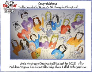 A festive card created by Licketyspit team