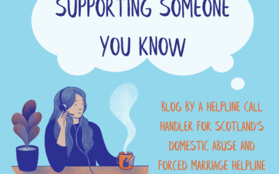 Supporting someone you know