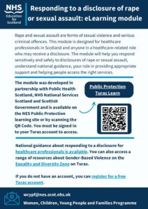 Turas Learning Examples Turas eLearning – Responding to a disclosure of rape and sexual assault ...
